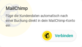 Mailchimp integrieren